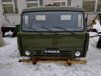 Кабина КамАЗ 53215 бортовой хаки