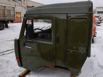 Кабина КамАЗ 53215 бортовой хаки