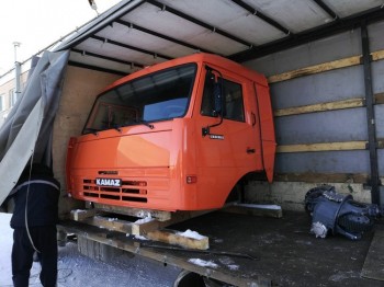 Кабина КамАЗ 53215 Евро 2 бортовой