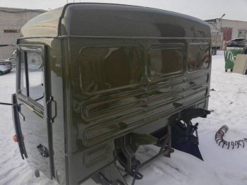 Кабина КамАЗ 55102 сельхозник хаки