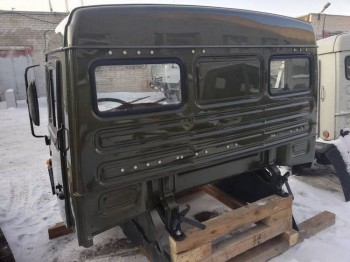 Кабина КамАЗ 55102 сельхозник хаки