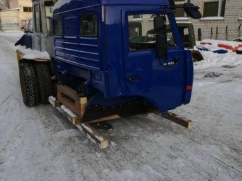 Кабина КамАЗ 55102 сельхозник синий