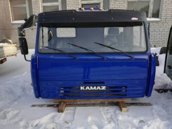 Кабина КамАЗ 55102 сельхозник синий